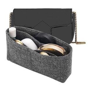 4162 Felt Insert Purse Organizer Fit GG Marmont Matelasse Shoulder Bag